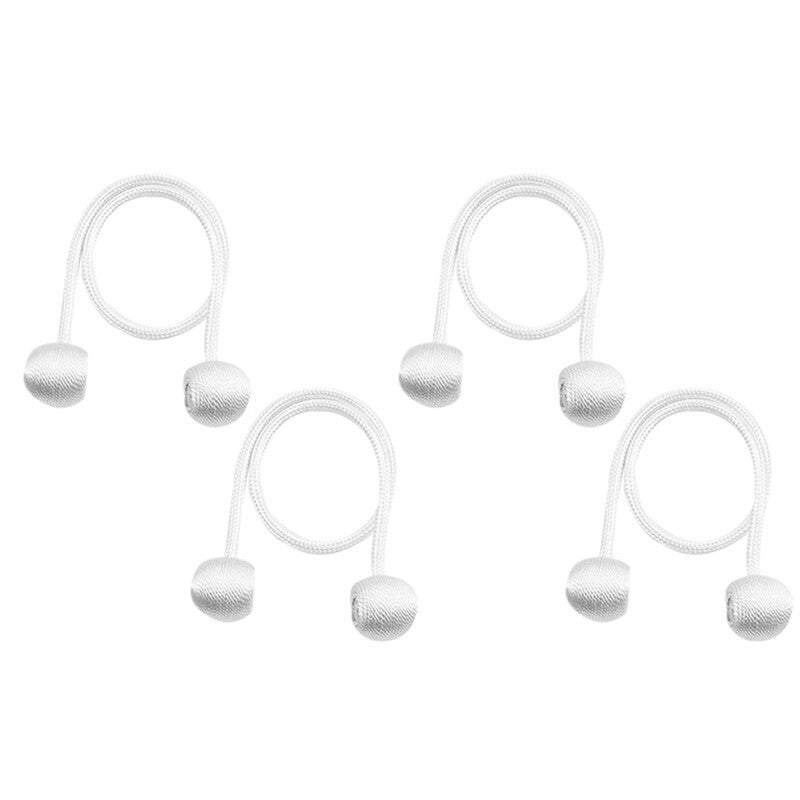 Curtains 1 Or 2 Pairs Of Clips Magnetic Ball Holdbacks Tiebacks Backs Buckle