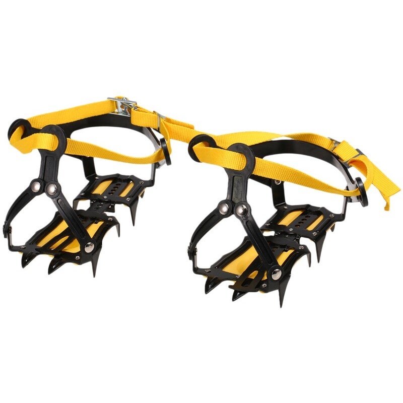 10 Teeth Mountaineering Snow Outdoor Climbing Anti-Slip Crampons Non-Slip Shoe Cover