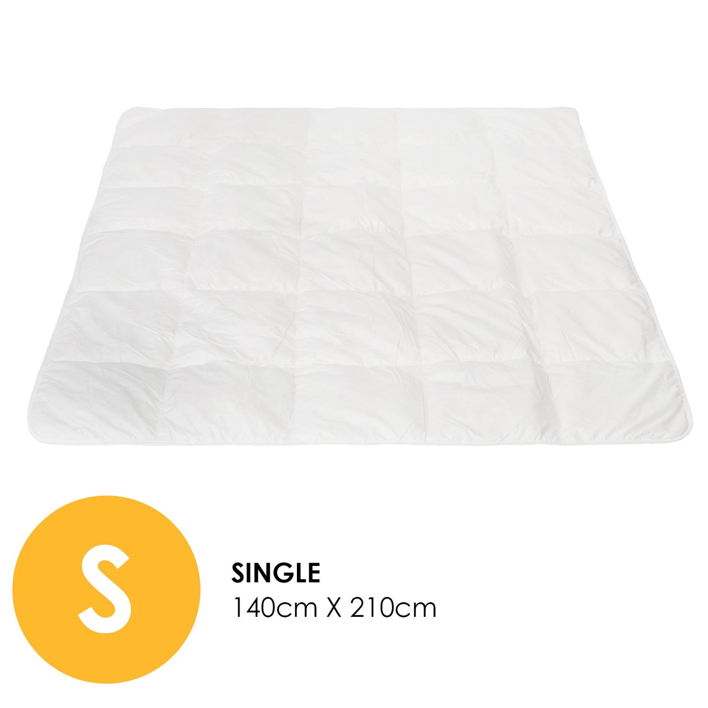 Deluxe 260Gsm Eco Silk Touch Quilt Single