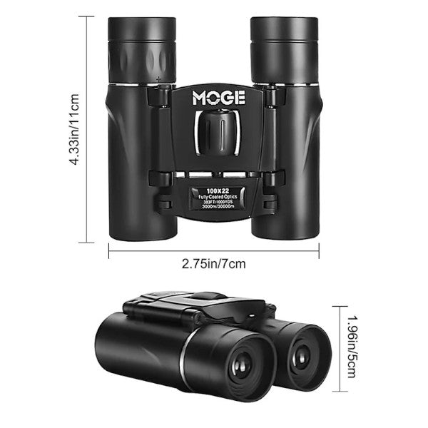 100X22 Powerful Binoculars Telescope Hd Zoom 30000M Mini For Camping Night Vision Outdoor Hunting Optical