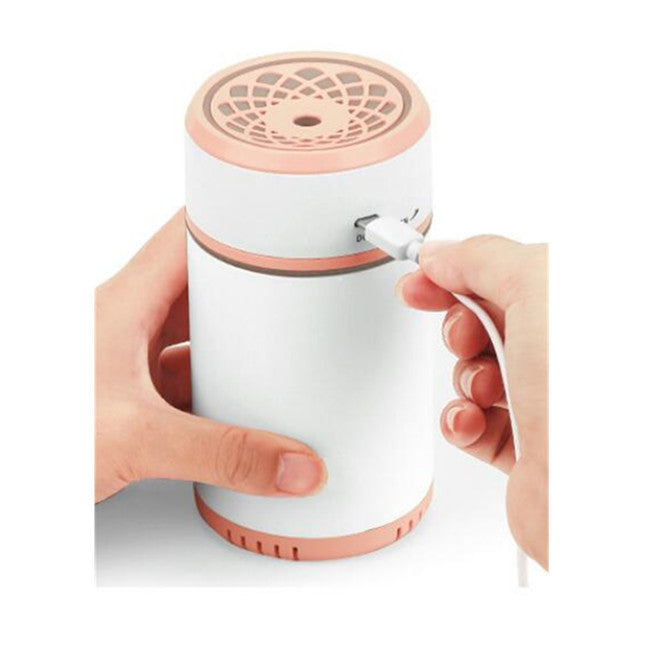 10 Colors Ultrasonic Air Humidifier Intelligent Led Purifier Usb White