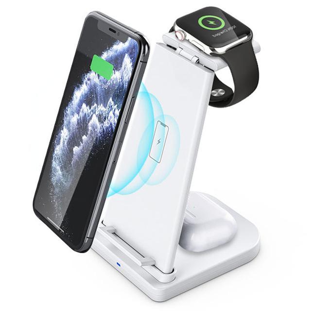 Charging Usb 3 In 1 Multi Function Wireless Charger For Apple Mobile Phone Headset Watch