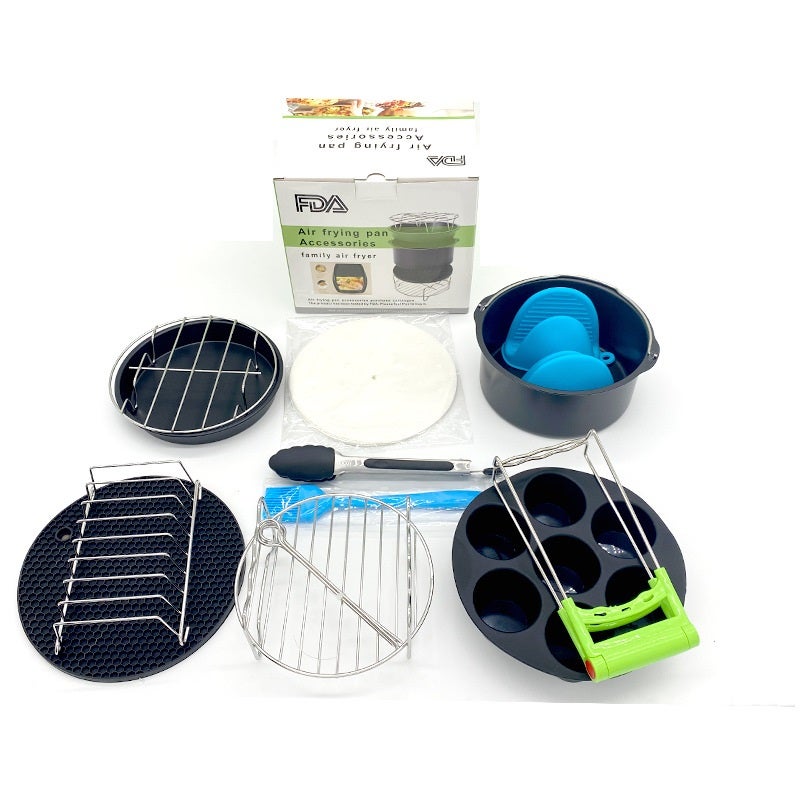 12Pcs/Set 6 Inch Air Fryer Accessories Airfryer 2.5-6.8Qt