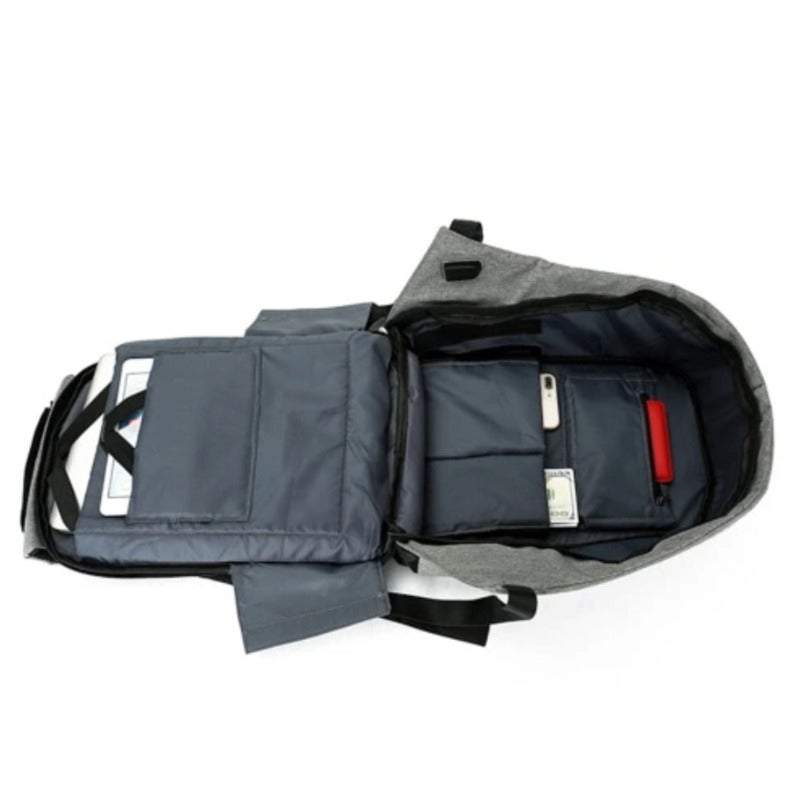 Backpacks 15.6Inch School Bag Waterproof Usb Charging Anti Theft Casual Daypack Laptop With Connection