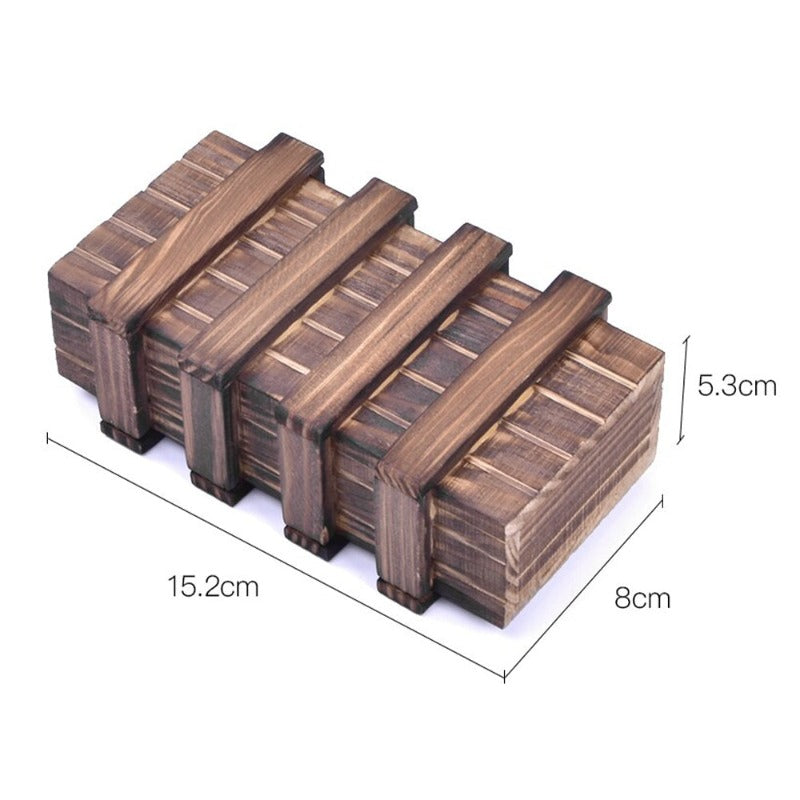 Puzzle Box Magic Secret Hidden Compartment Adults Kids