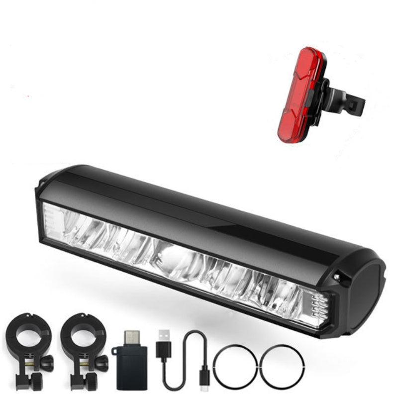 Waterproof Flashlight Usb Charging Road Cycling Lamp