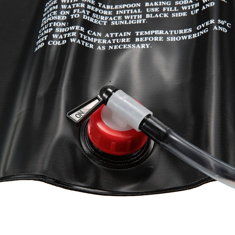 20L Camping Hiking Solar Heated Shower Bag Outdoor Water