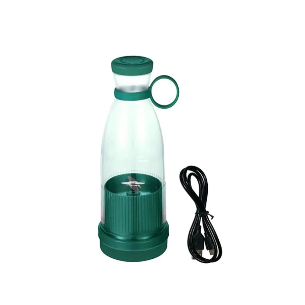 Rechargeable Mixers Fresh Fruit Juicers Blue Pink Usb Portable Bottle Mini Fast Electric Blender Smoothie Ice Maker