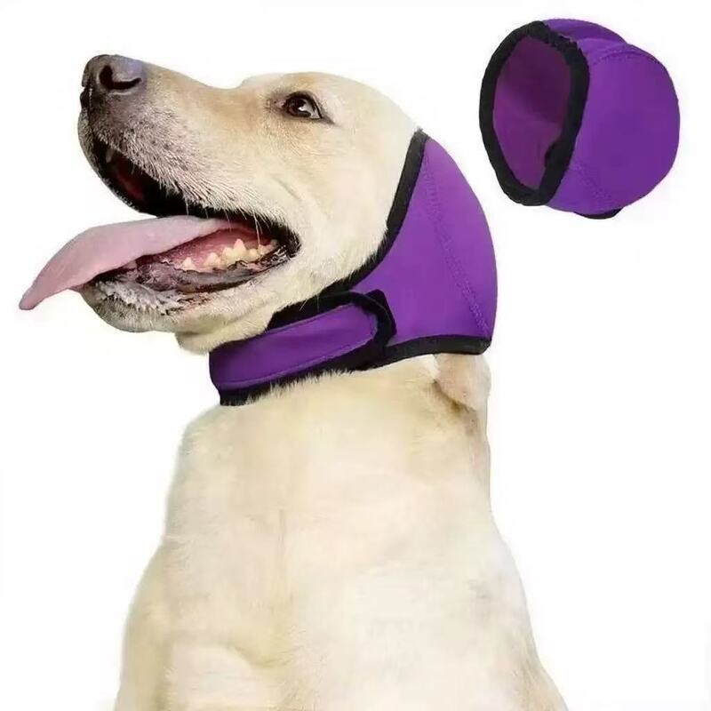 Waterproof Dog Ear Muffs: For Swimming/Grooming Noise Cancelling Calming (Anxiety Relief & Shock Prevention)