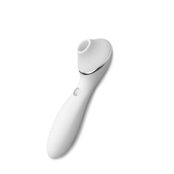 2In1 Rechargeable Clitoral Stimulator Suction Vibrator Sex Toy For Women
