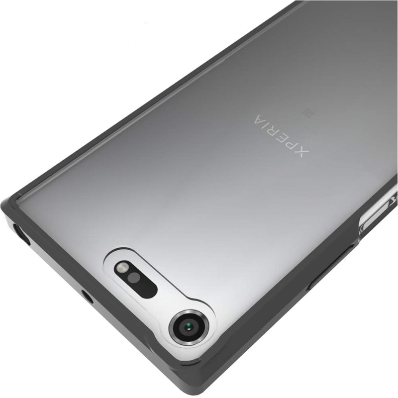 2 Pcs Scratchproof Tpu Acrylic Protective Case For Sony Xperia Xz Premium Black