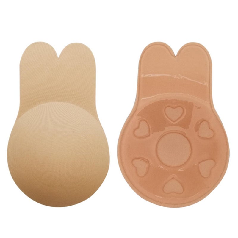 2Pairs Invisible Breast Lift Underwear Silicone Fit Adhesive Bra Reusable