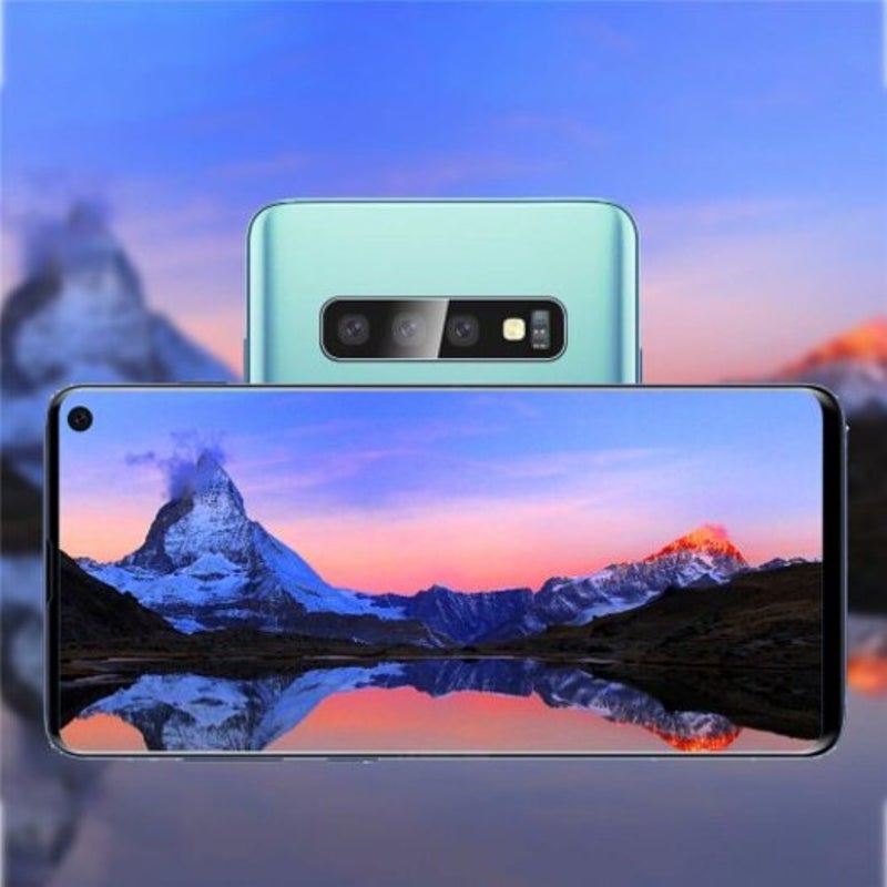 Back Camera Lens Tempered Glass Protector For Samsung Galaxy S10 Transparent