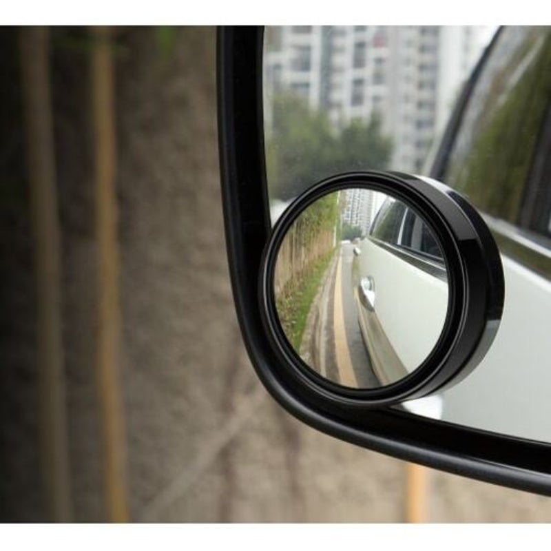 Car Vehicle Blind Spot Mirror Rear View Mirrors Hd 360 Degree