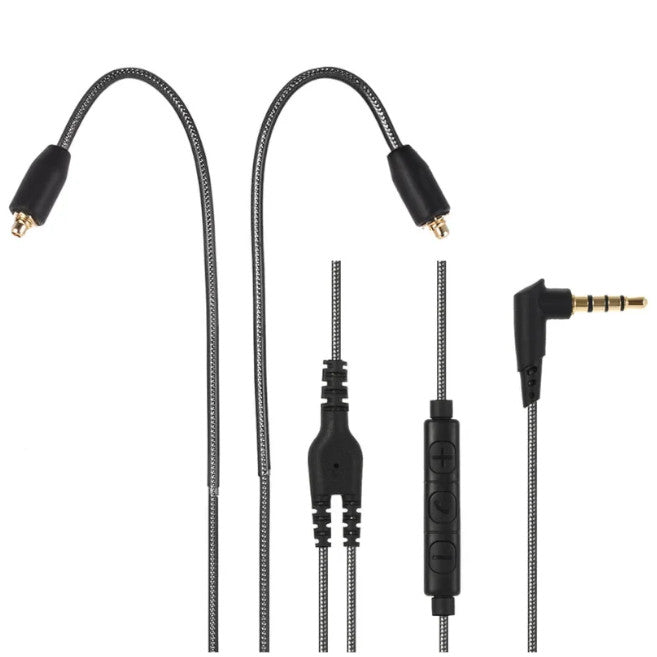 3.5Mm Wired Earphones Cable Detachable Replacement Headphone Cord / Microphone Mmcx Connector For Shure Se215 Se315 Se42