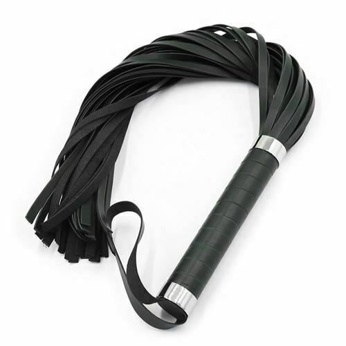 Brown Or Black Flogger Spanking Sex Toy Bdsm Bondage Restraints