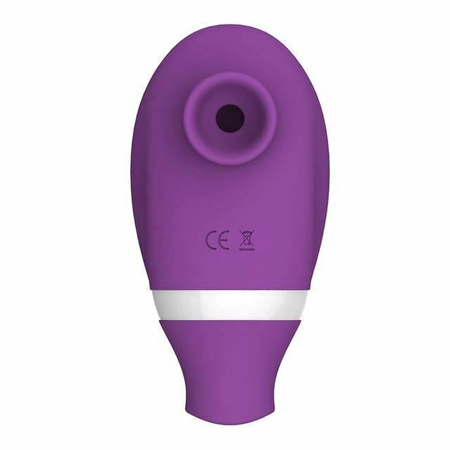 Sucking Licking Mini Vibrator Nipple Clitoris Suction Oral Sex Stimulator