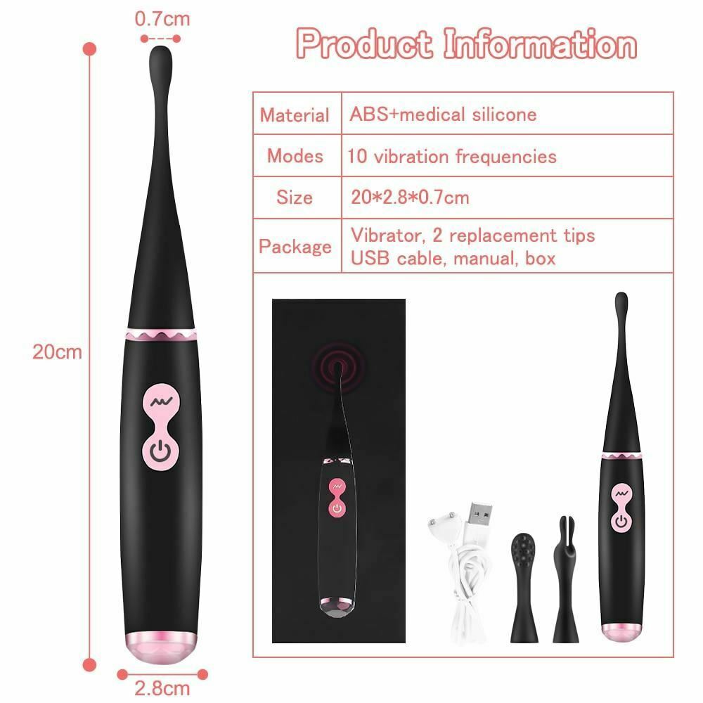 Ultrasonic G Spot Vibrator Clitoral Orgasm Masturbation Women