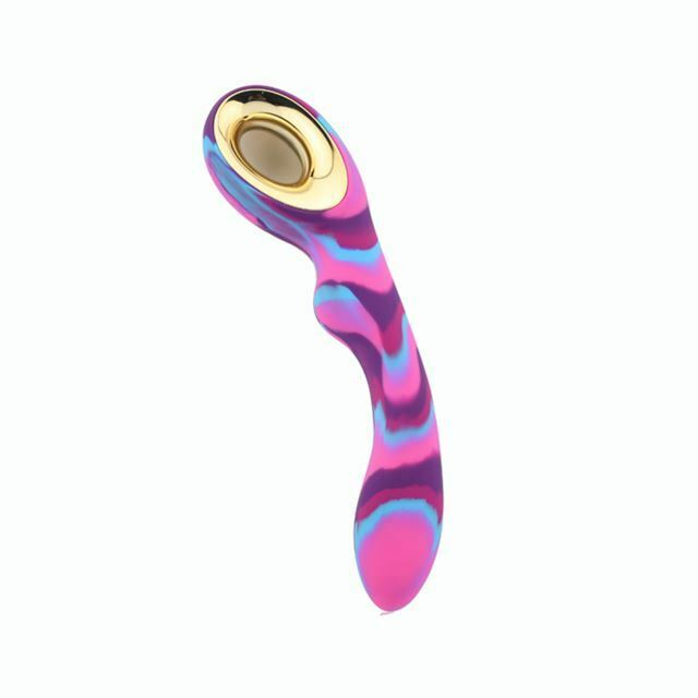 10 Speed Dildo Heating Vibrator G Spot Clitoral Stimulator Colourful Sex Toy