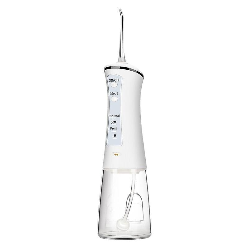 360 Oral Irrigator Rechargeable Usb Water Flosser Jet Pick 300Ml Teeth Cleaner 4 Nozzles
