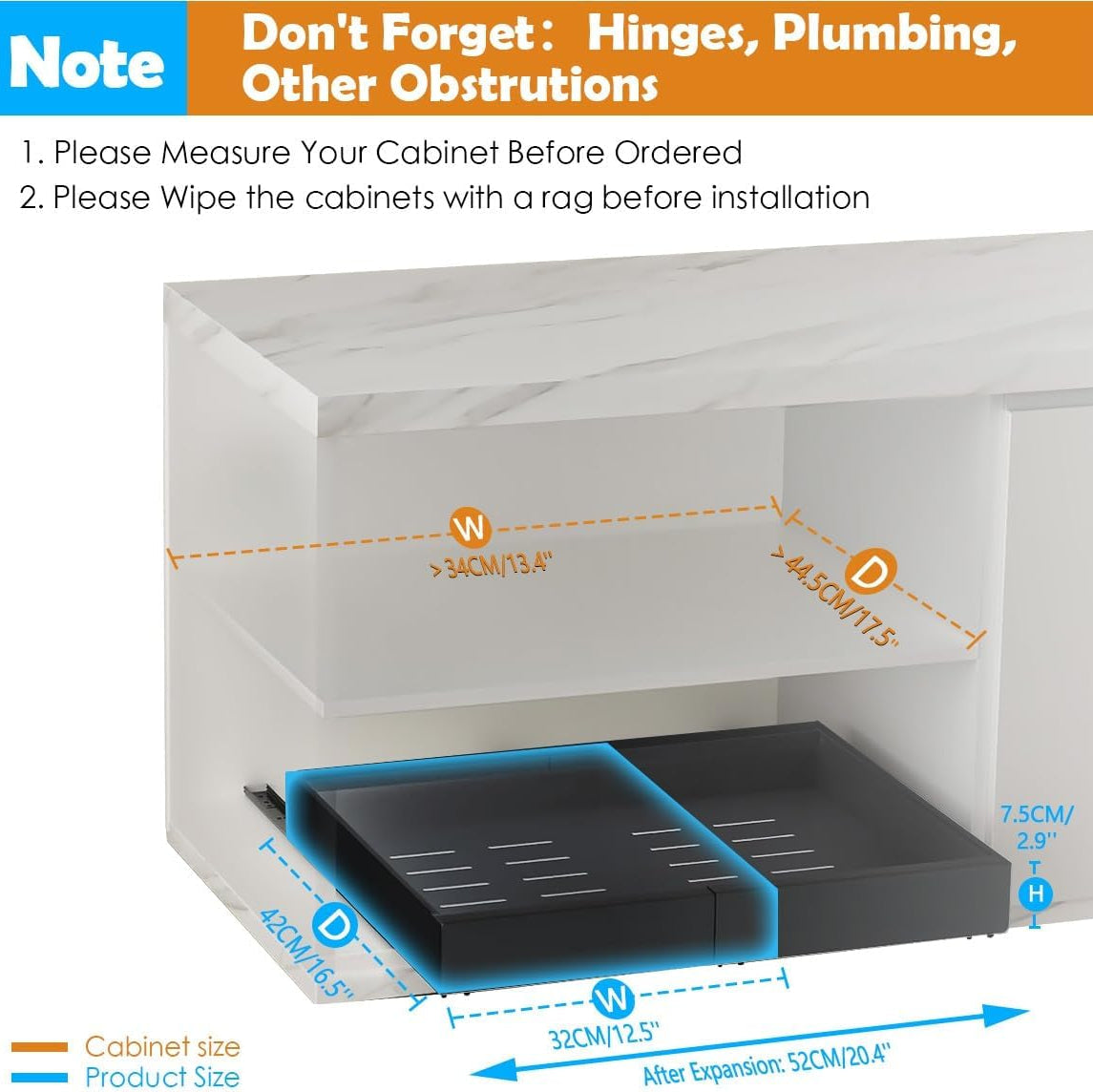 Carla Home Pack Pull Out Cabinet Organiser Expandable For Cabinets With Adjustable Slide Shelves And Easy Installation (
