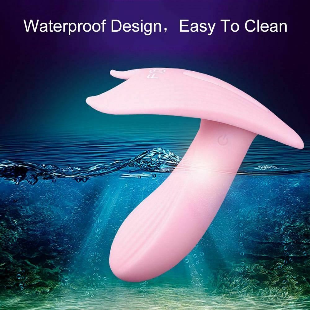 Sexy Fox Automatic Heating Wireless Wearable Dildo Vibrator Clitoral Stimulation