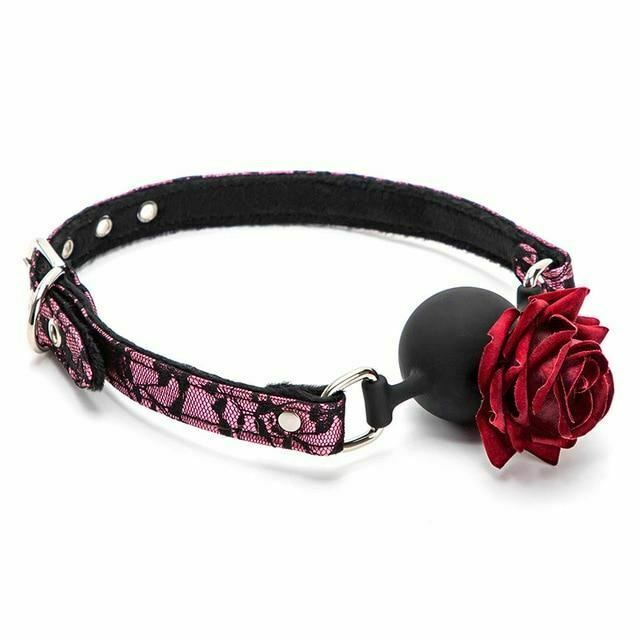 Rose Mouth Gag Bdsm Bondage Restraints Couples Sex Toy