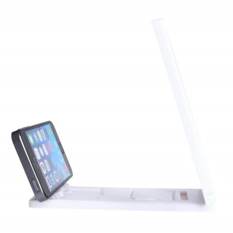 3D Video Screen Amplifier Folding Enlarged Expander Standwhite White