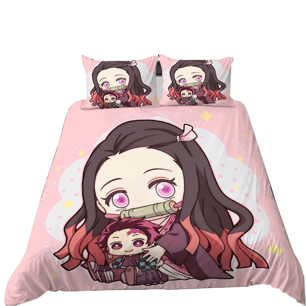 3D Printed Demon Slayer Anime Duvet Quilt Covers