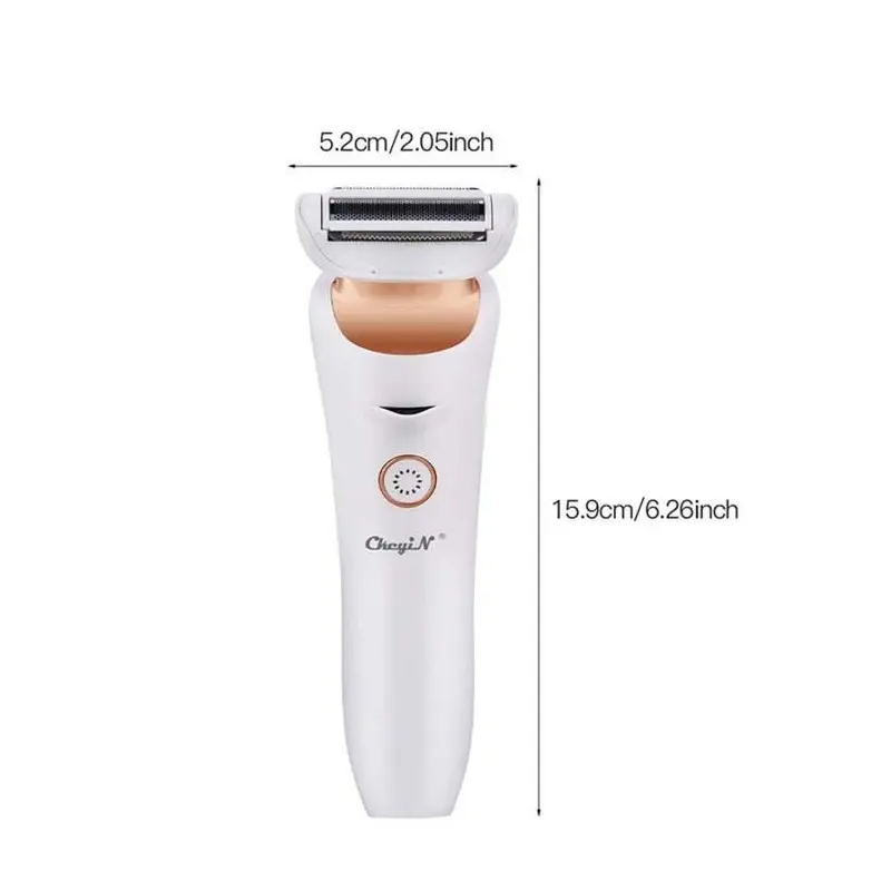 3In1 Electric Lady Shaver Female Hair Removal Trimming Bikini Depilatory Device