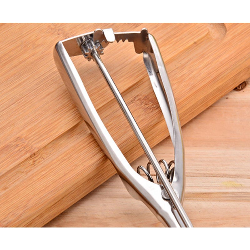 3Pcs Stainless Steel Ice Cream Scoop Lce Scooper Digging Ball Fruit Spoon