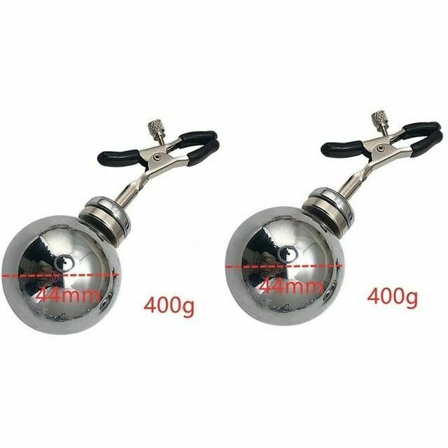 Big Metal Mag - Net Weight Nipple Clamps Bdsm Restraints Torture Play