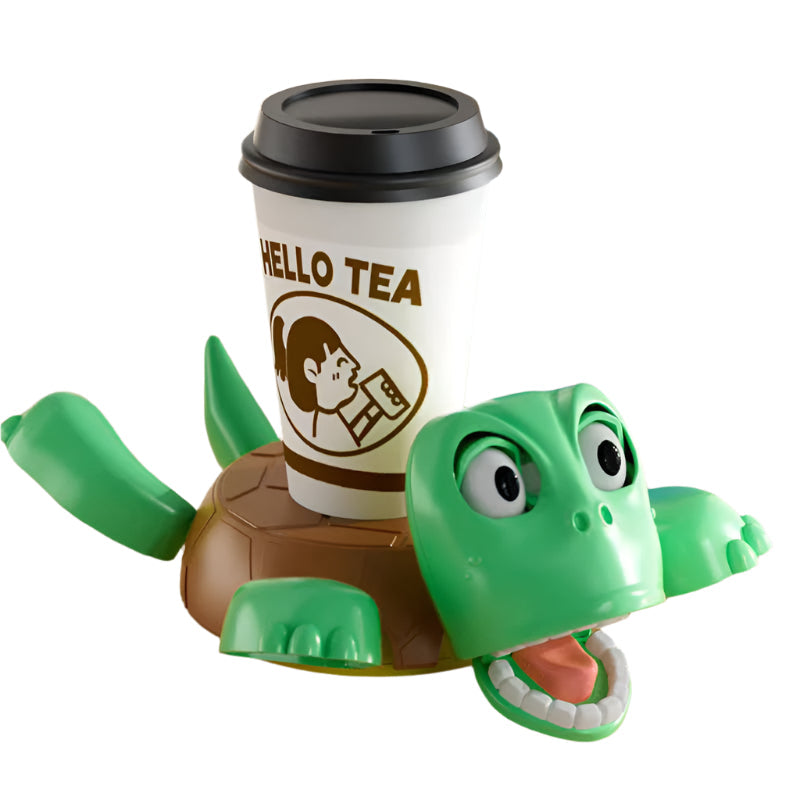 3D Printed Panicked Turtle Coaster Insulated Mug Base Decor