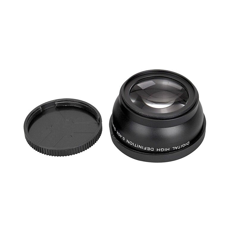 58Mm 0.45X Hd Wide Angle Lens With Macro For Canon Nikon Sony Pentax Camera