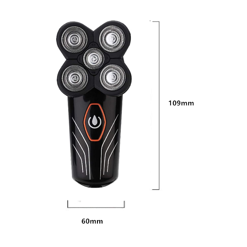 5 Heads Electric Floating Shaving Razor Intelligent Speedy Men's Shaver Waterproof