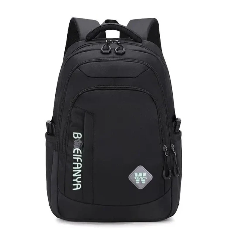 Nylon Backpack For Women With Large Capacity And Sturdy Shoulder Bag Water Resistant