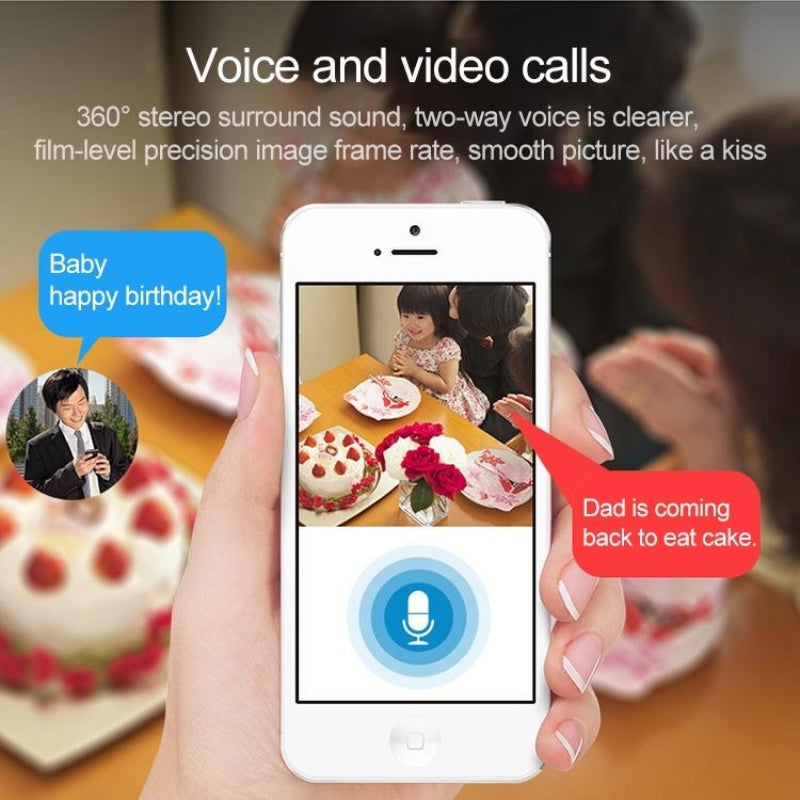 Smart Wireless Network Camera With Cloud Storage And Remote Control