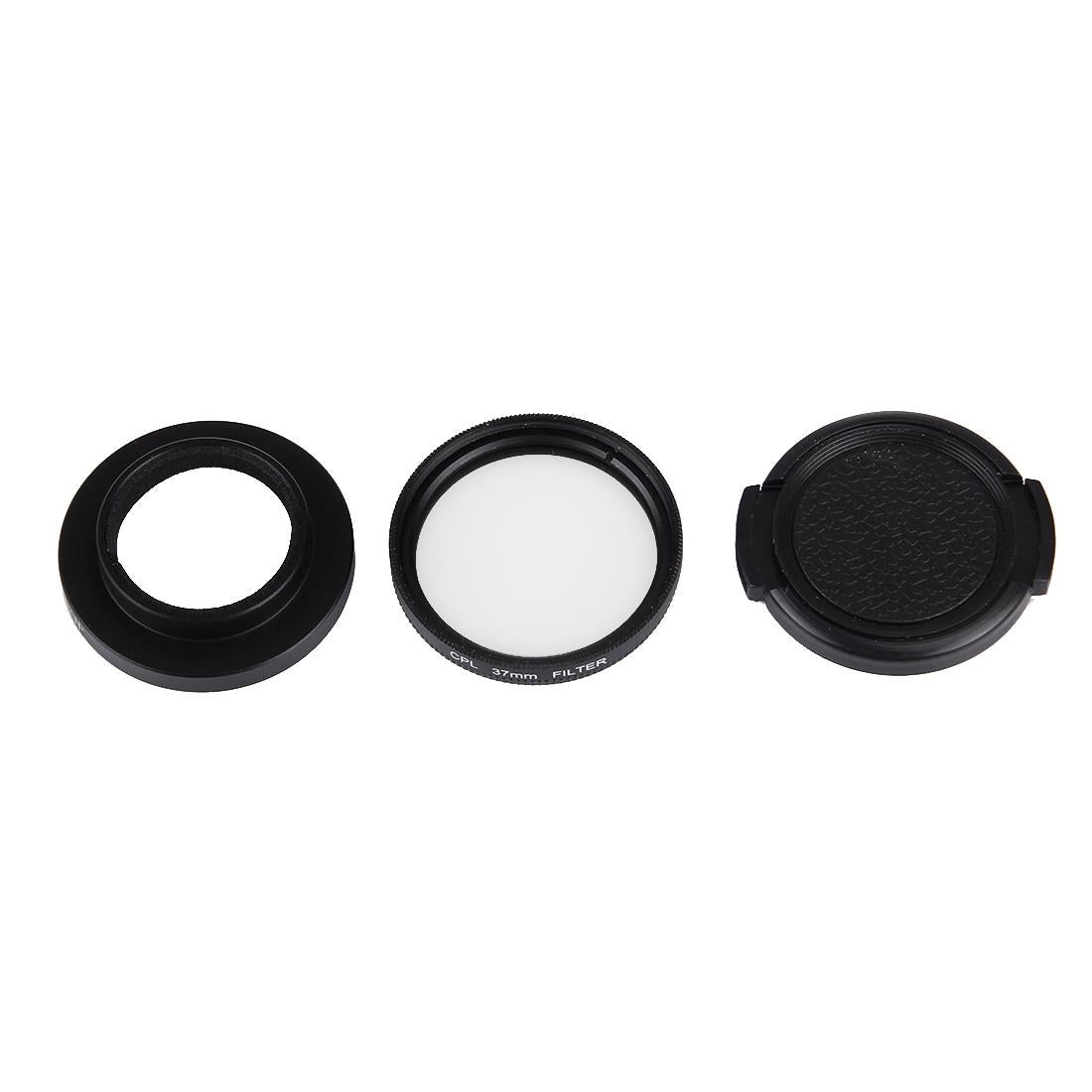 Xiaomi Yi Ii 4K Action Camera With 37Mm Cpl Filter And Lens Cap For Clear Shots