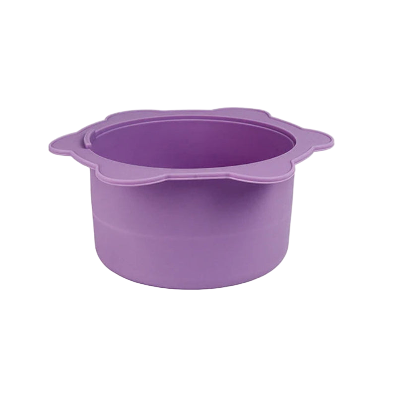 Wax Warmer Heat Resisting Replacement Silicone Bowls Hair Removal With Stirring Stick Non Pan Tool