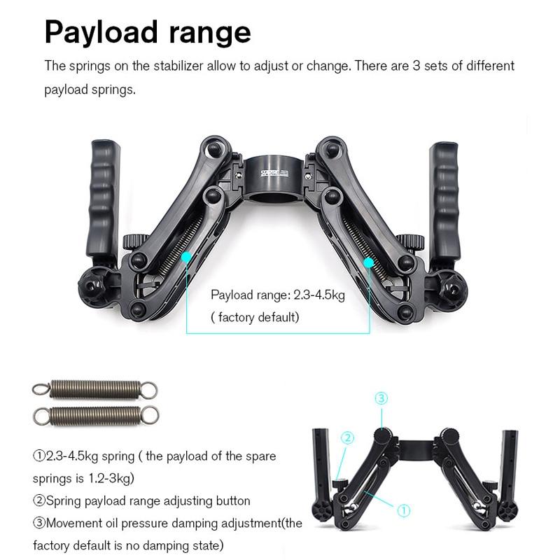 Five Axis Stabiliser For Dji Ronin Sc With Enhanced Grip And Stability