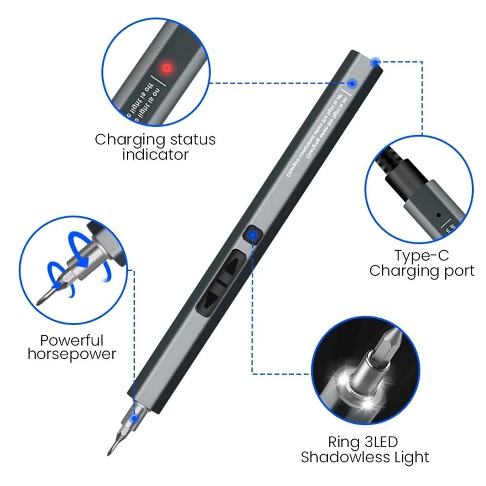 49 In 1 Type C Port Rechargeable Cordless Electric Screwdriver Set