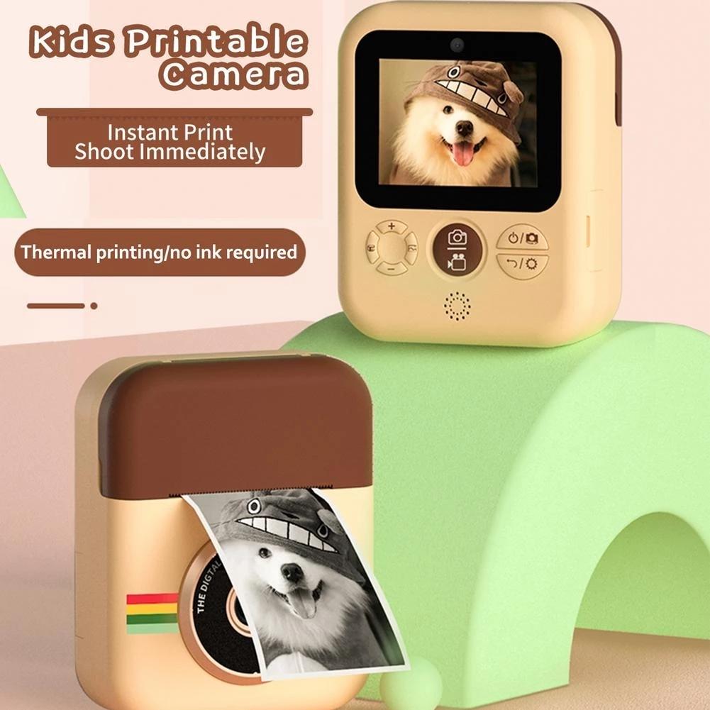 Children's Instant Camera With 2.4 Inch Hd Screen And 16 Gigabyte Memory Card