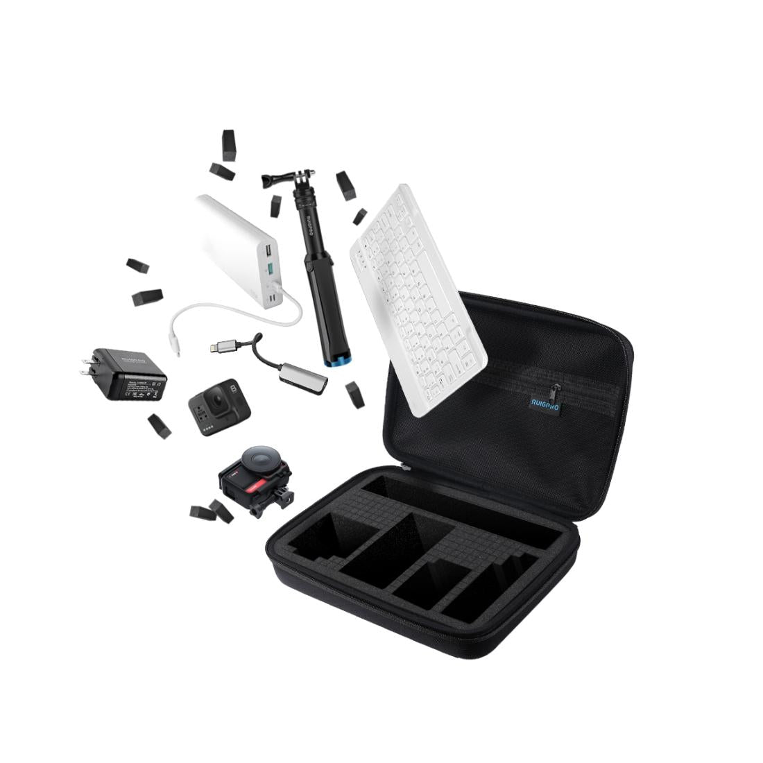 Waterproof Shockproof Portable Case For Gopro Hero8 7 6 Compact Storage Solution