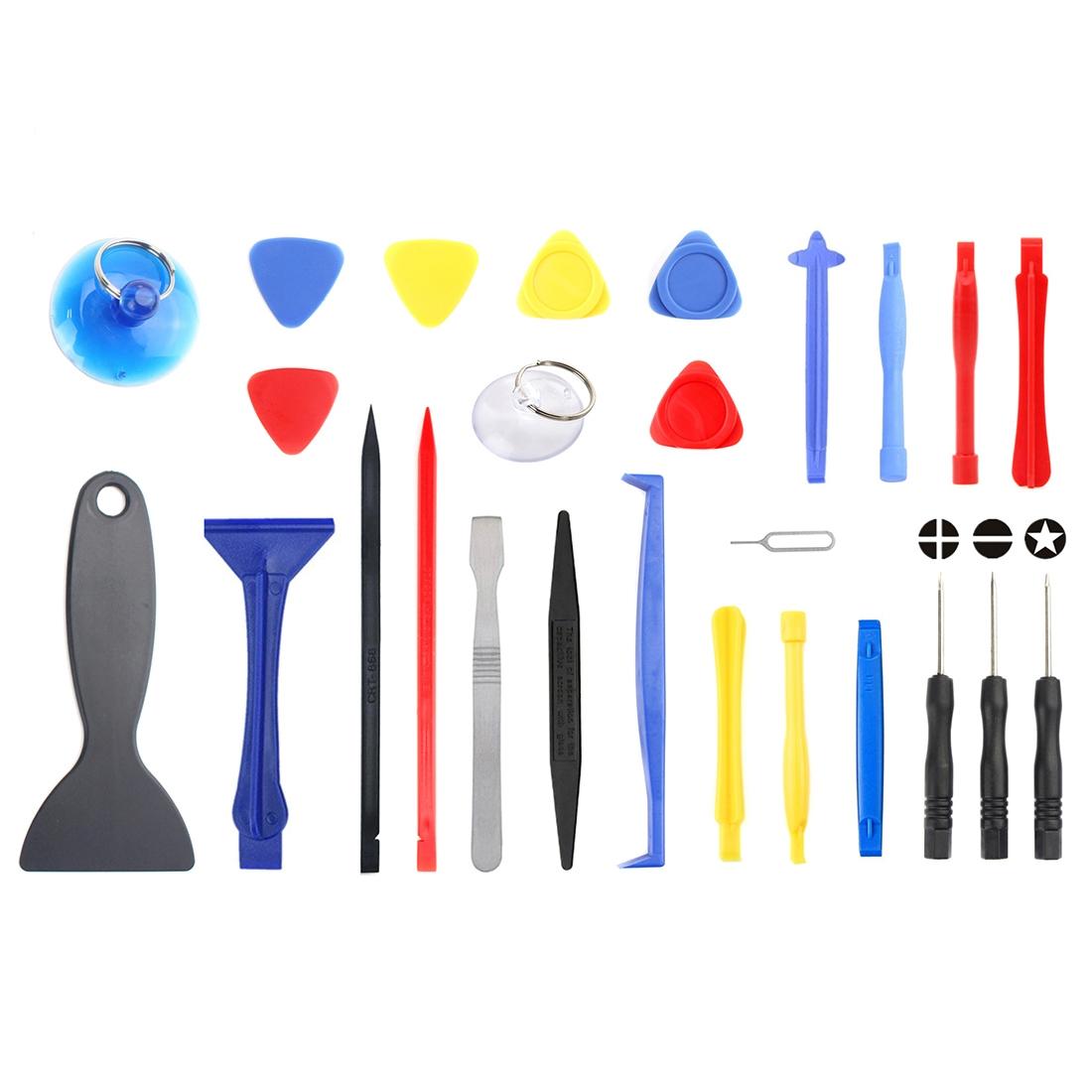 26 Piece Metal Plastic Repair Tool Kit With Crowbar And Spudger