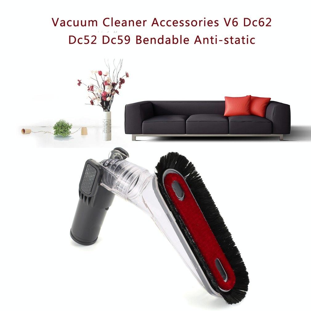 3 In 1 Bendable Anti Static Suction Head Kit For Dyson V6 / Dc Vacuum