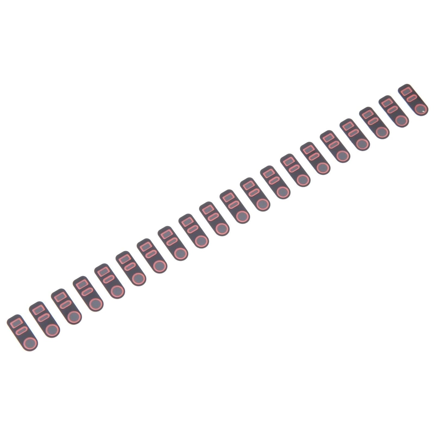 100 Pieces Front Camera Sensing Stickers For Iphone 15 Series Replacement
