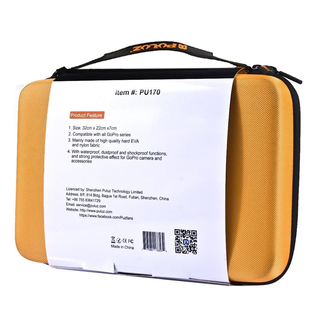 Waterproof Travel Case For Gopro And Dji Action Cameras Large Size