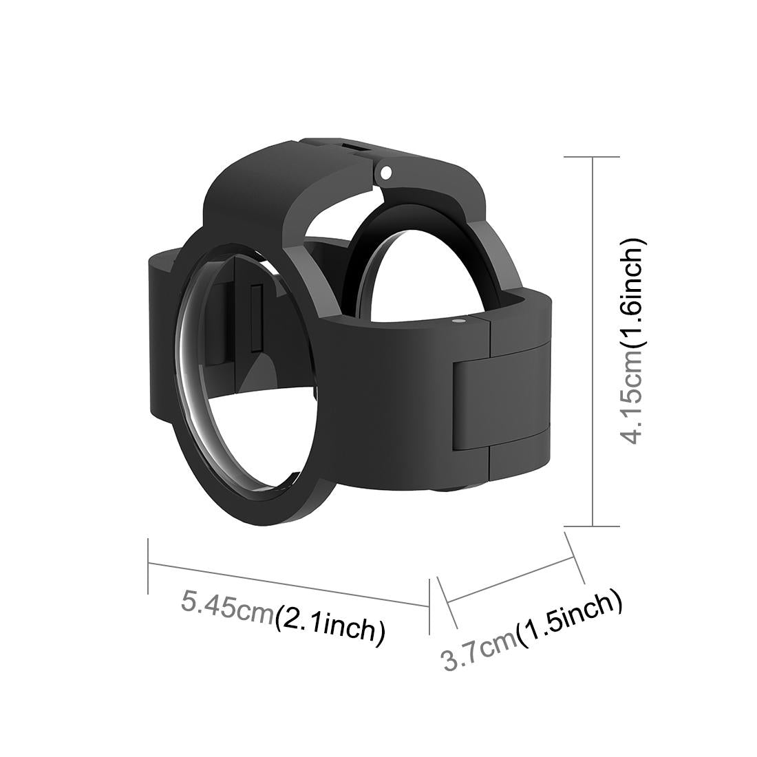 Protective Lens Guard For Insta360 X3 Durable Pc Material Camera Protection