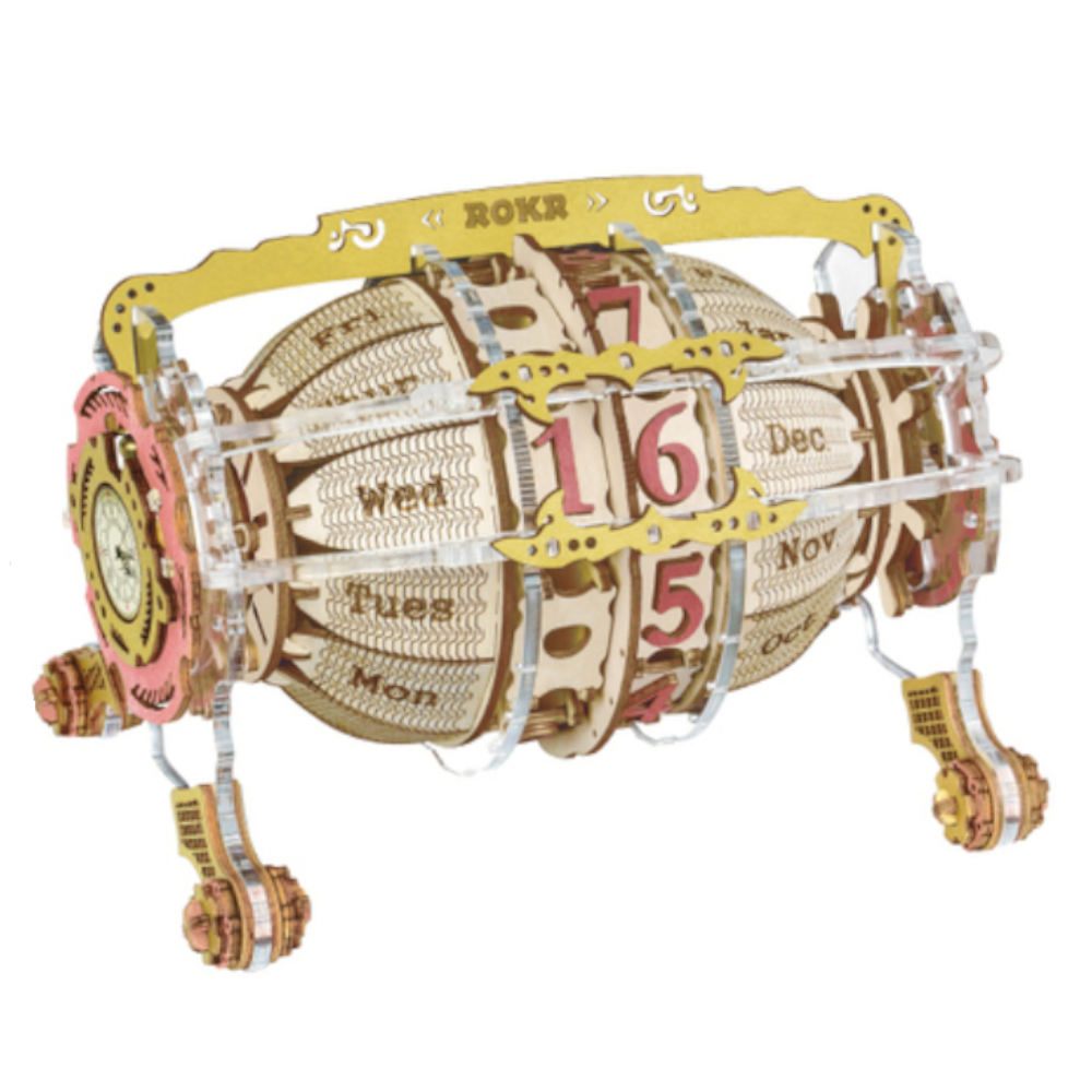 Rokr Zodiac Wall Clock 3D Puzzle Model Assembly Toys Gifts