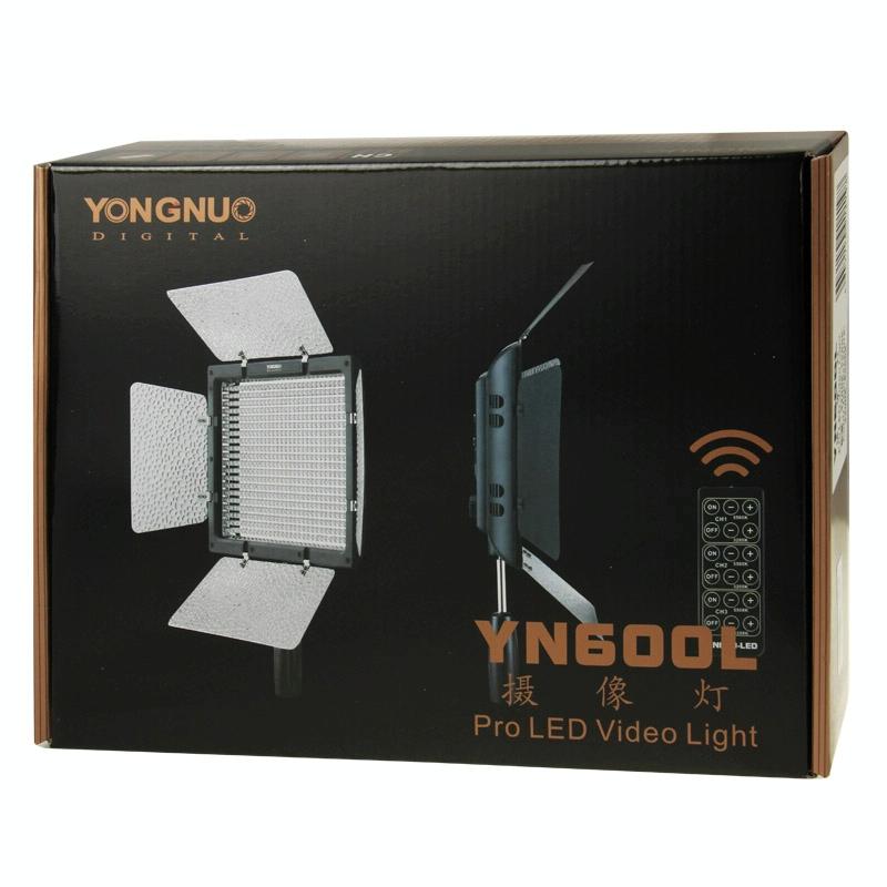600 Led Video Light For Canon Nikon Sony Dslr Yn600l